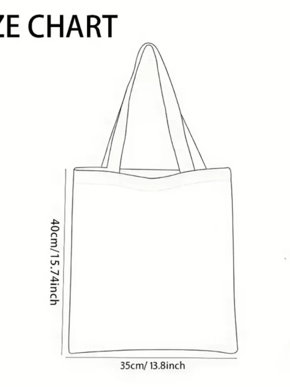 “A Girl, A Cat & Her Books” Canvas Shopping Tote Bag (BRAND-NEW & SO CUTE!)